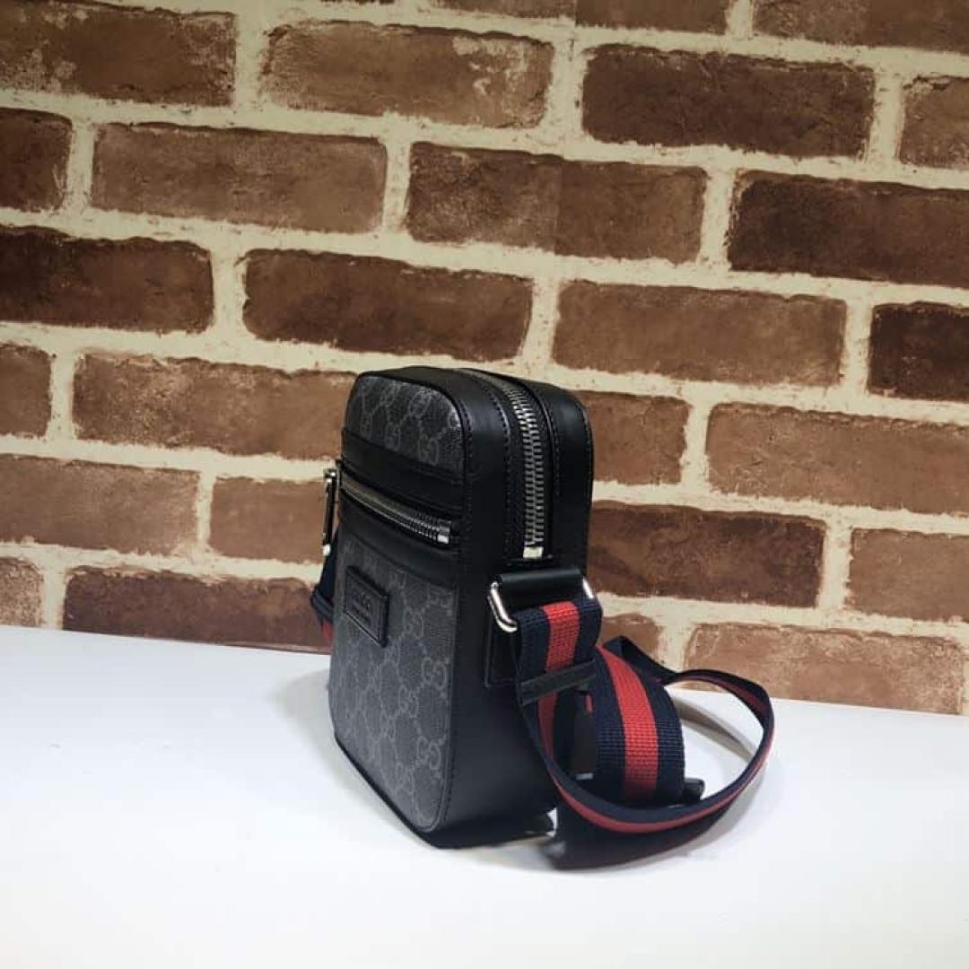 GUCCI GG BLACK MESSENGER