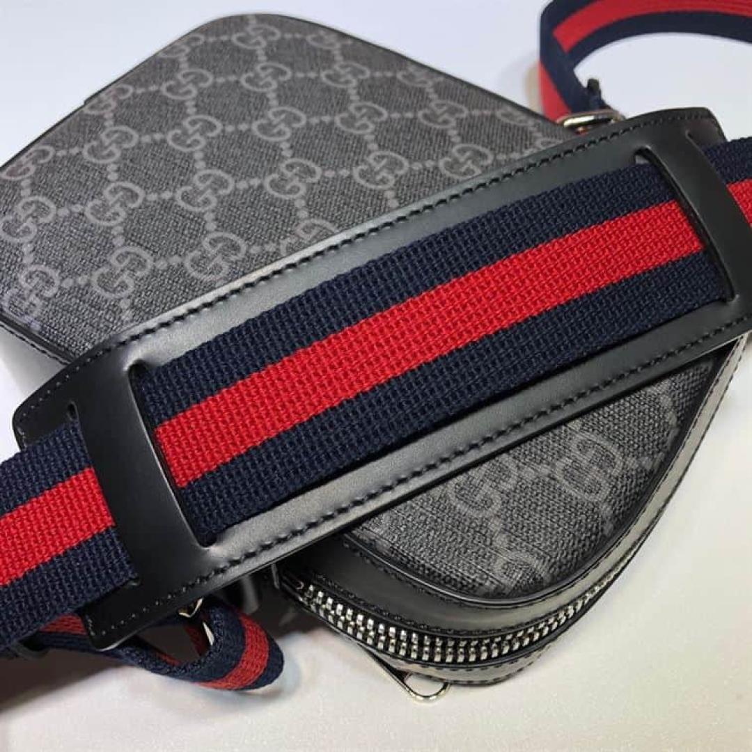 GUCCI GG BLACK MESSENGER