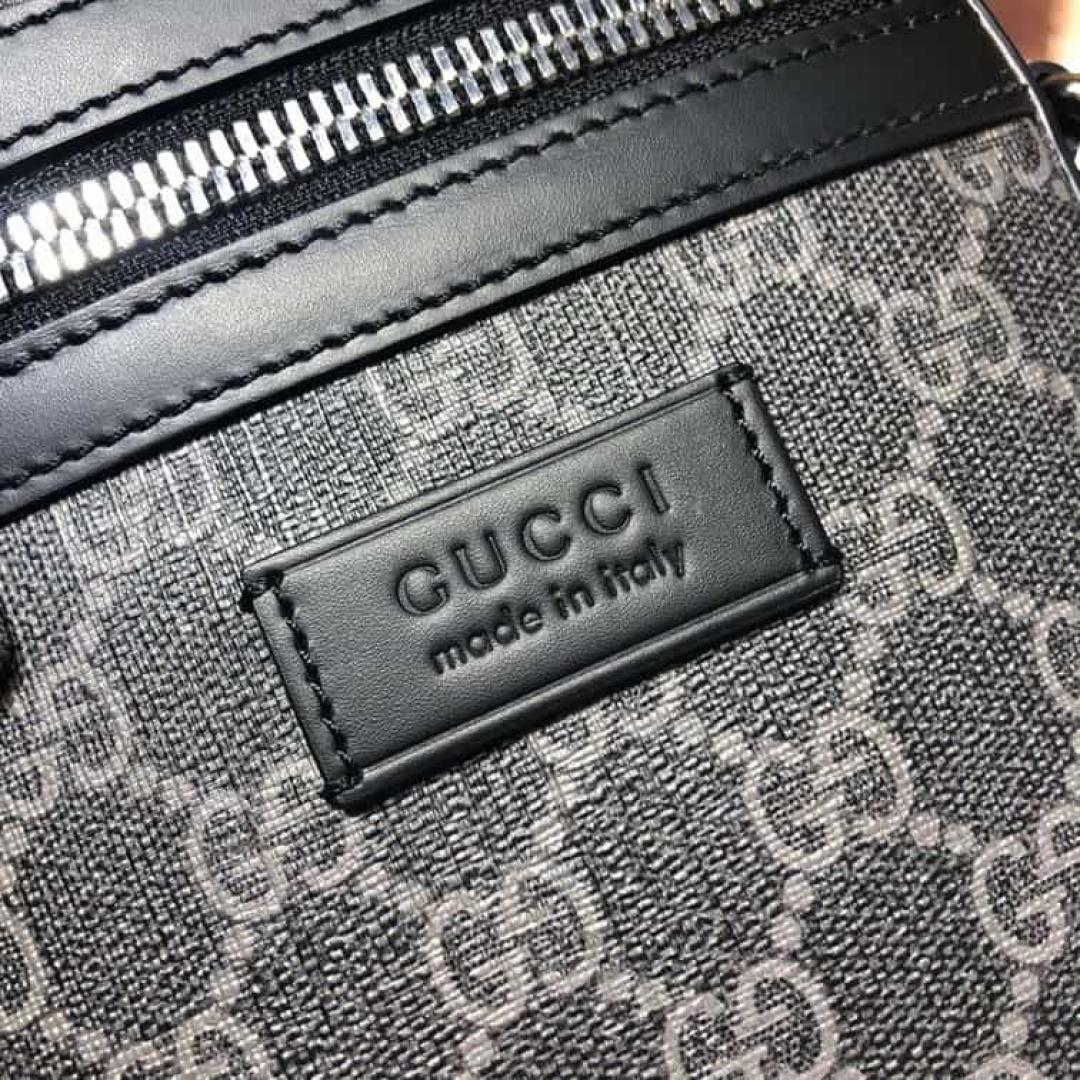 GUCCI GG BLACK MESSENGER