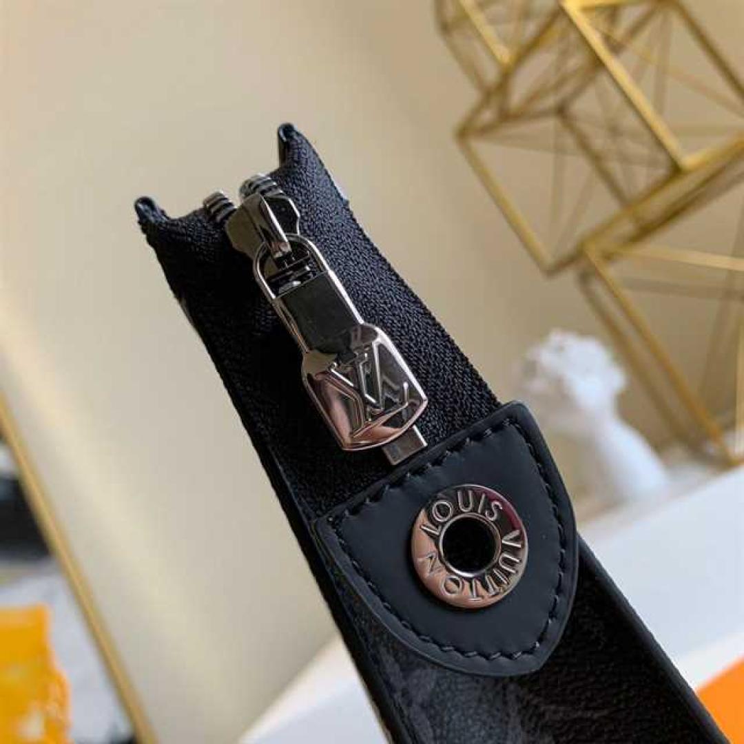 LOUIS VUITTON POCHETTE VOYAGE MM MONOGRAM ECLIPSE CANVAS