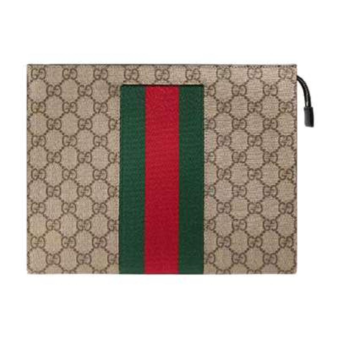 GUCCI SUPREME WEB POUCH