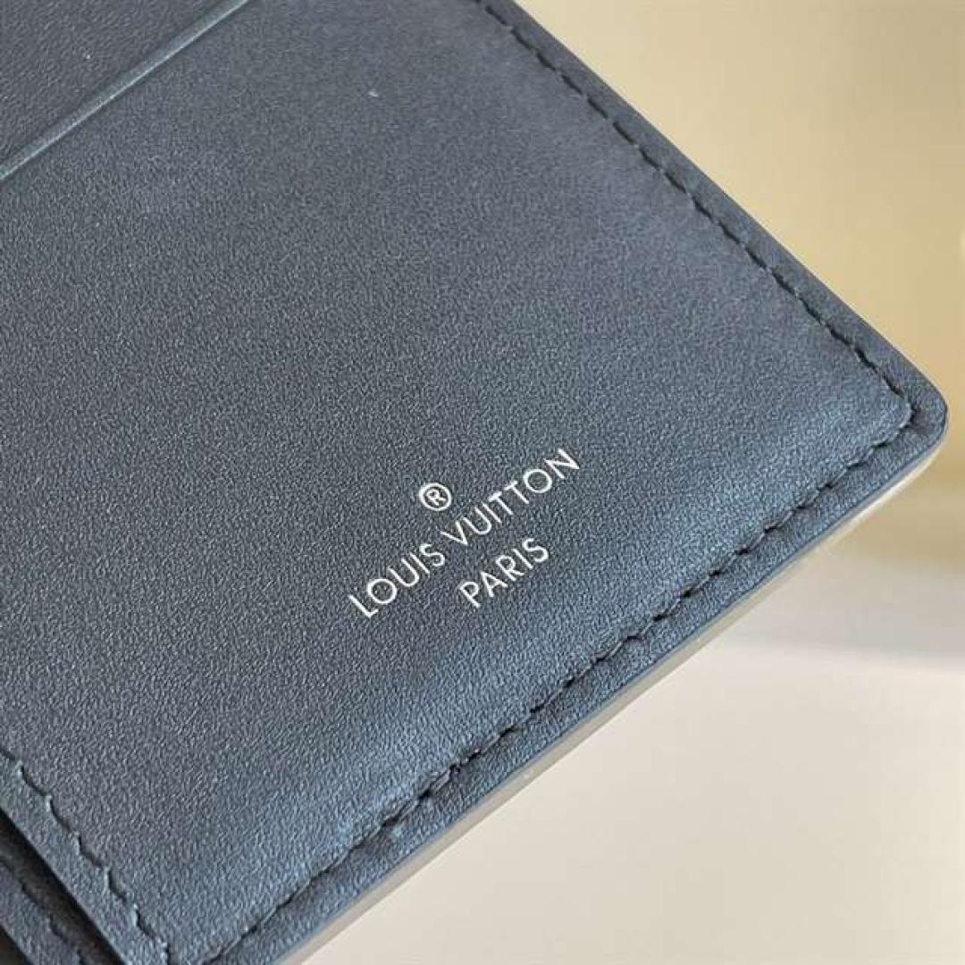 LOUIS VUITTON BRAZZA WALLET TAURILLON SHADOW LEATHER