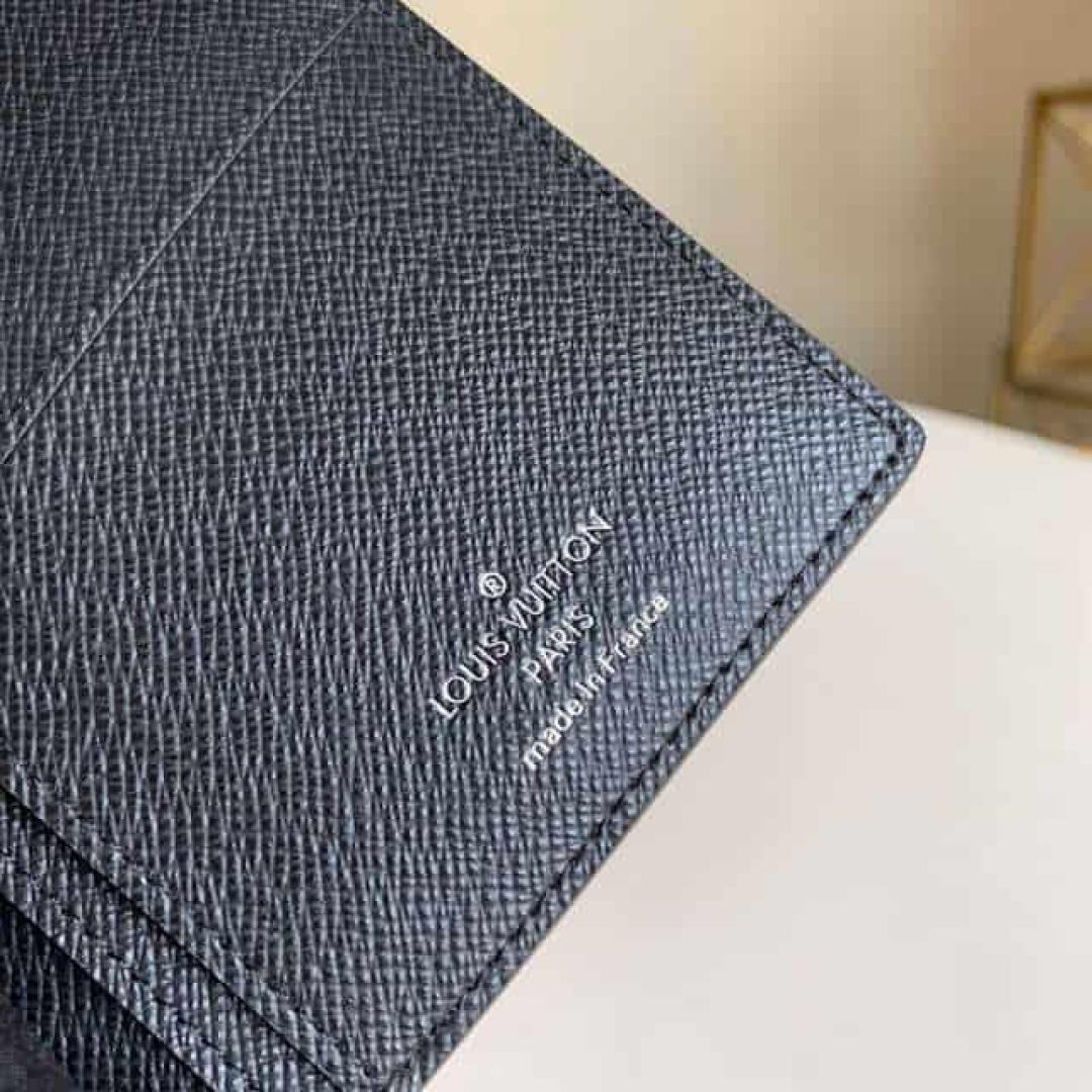 LOUIS VUITTON BRAZZA WALLET DAMIER GRAPHITE CANVAS