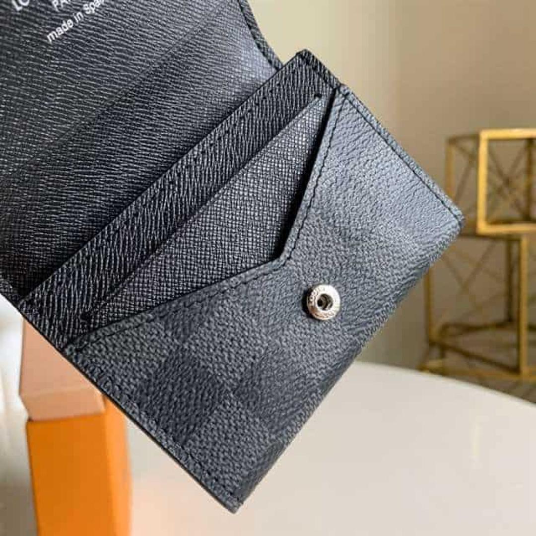 LOUIS VUITTON ENVELOPE CARTE DE VISITE DAMIER GRAPHITE CANVAS