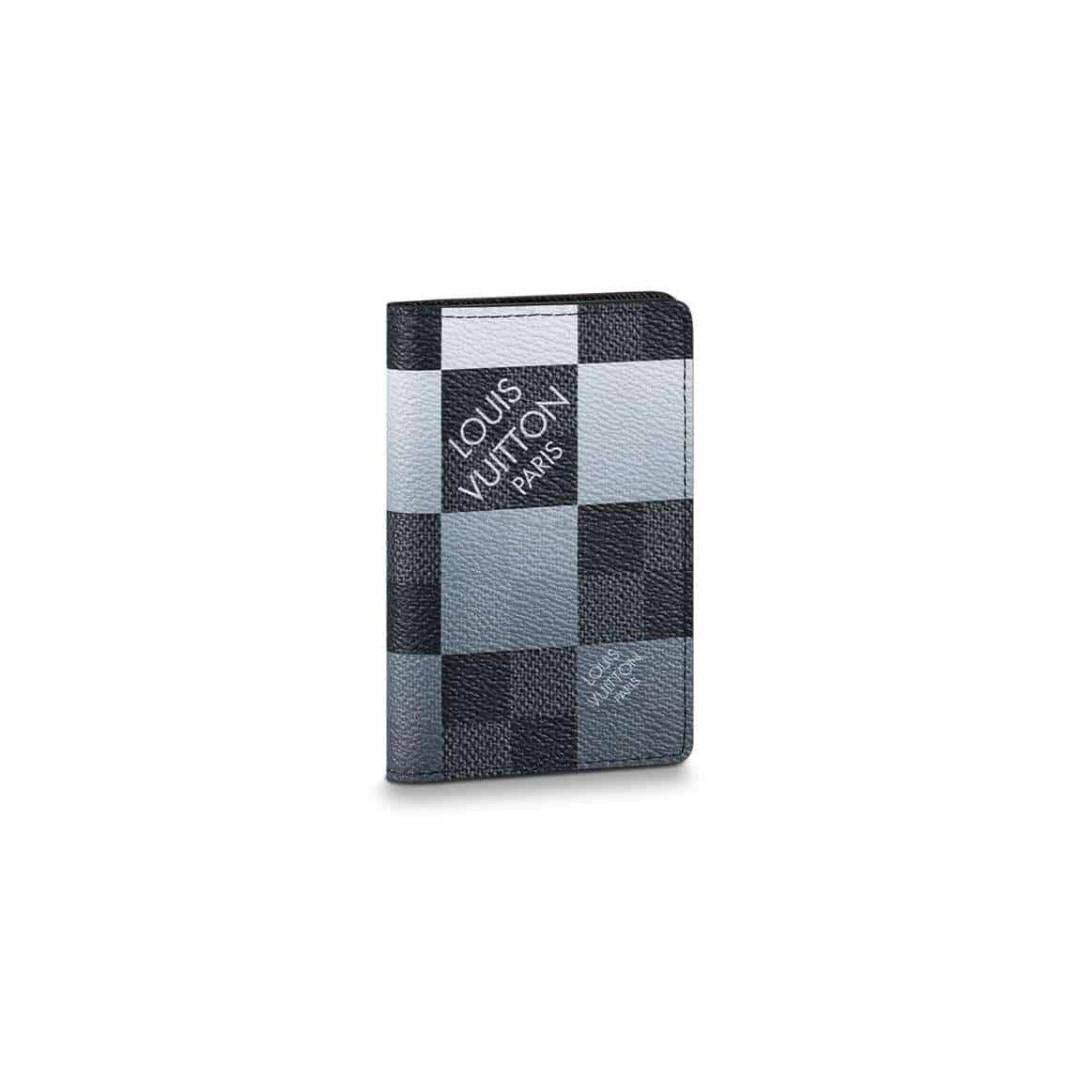 LOUIS VUITTON POCKET ORGANIZER DAMIER GRAPHITE GIANT CANVAS