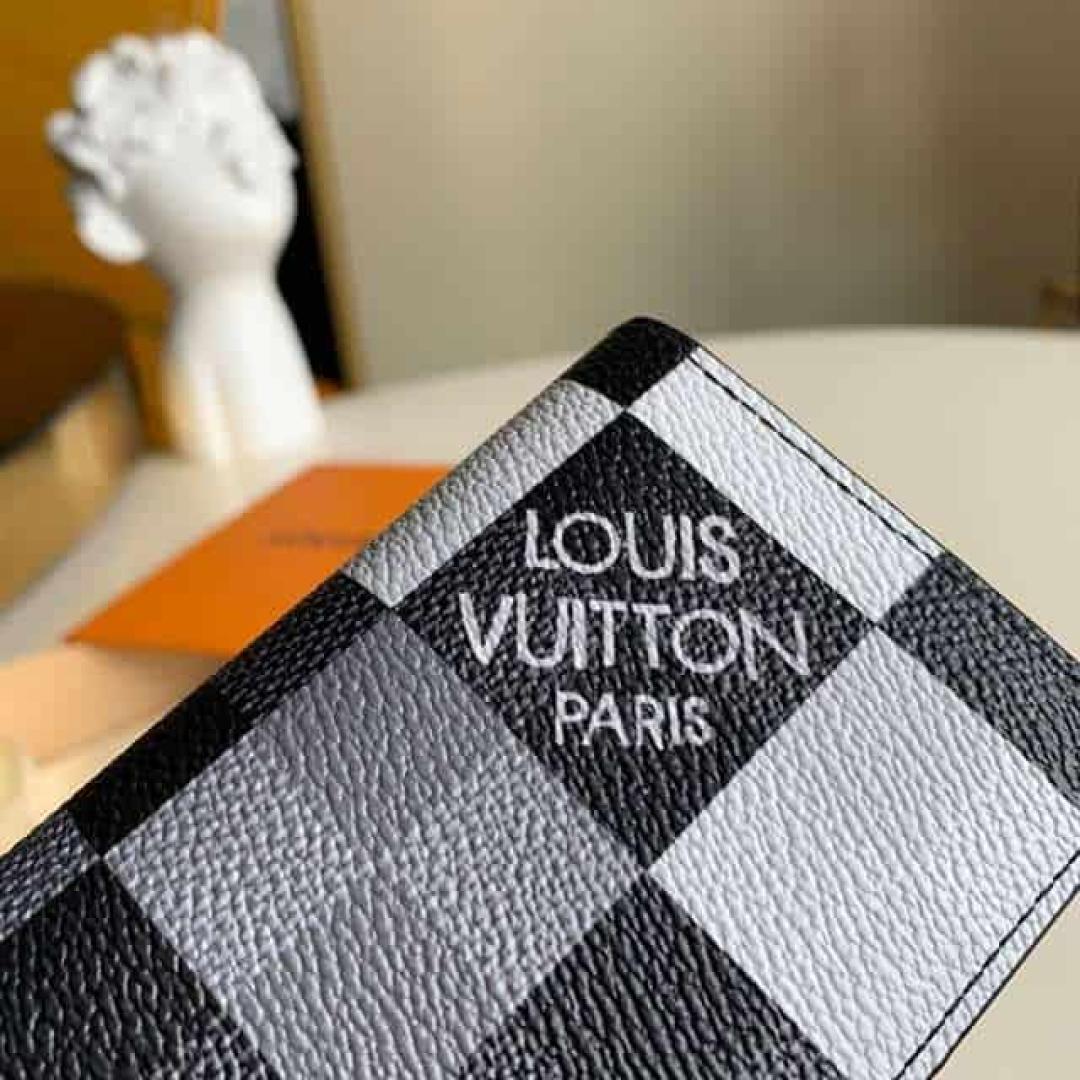 LOUIS VUITTON POCKET ORGANIZER DAMIER GRAPHITE GIANT CANVAS