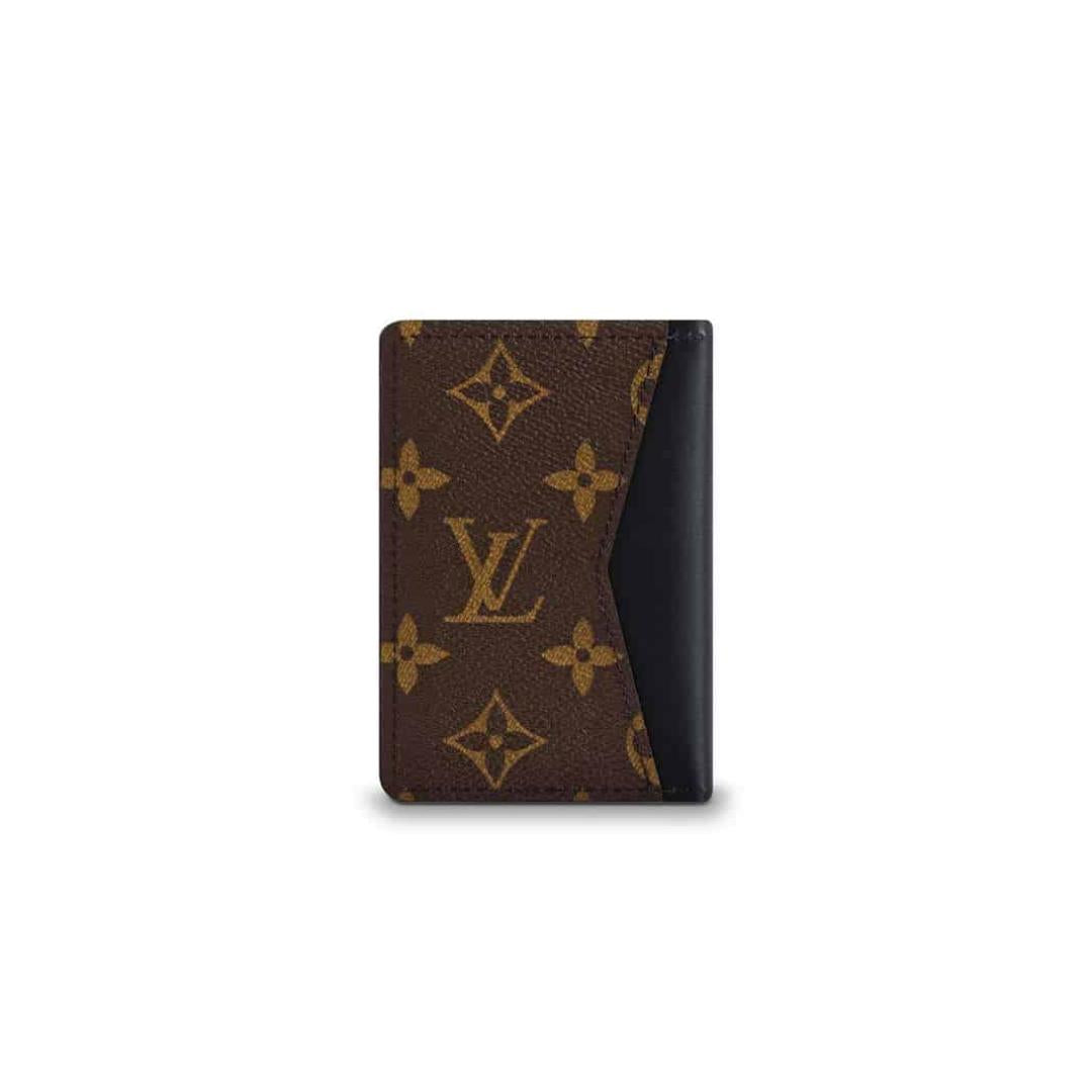 LOUIS VUITTON POCKET ORGANIZER MONOGRAM MACASSAR CANVAS