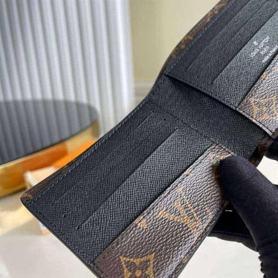 LOUIS VUITTON GASPAR WALLET MONOGRAM MACASSAR CANVAS