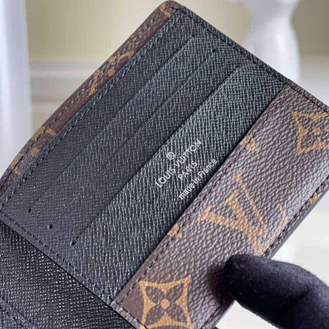 LOUIS VUITTON GASPAR WALLET MONOGRAM MACASSAR CANVAS