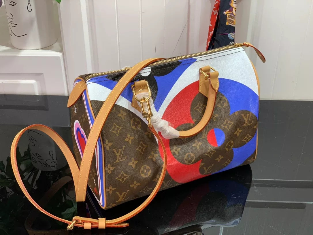 LOUIS VUITTON 30X21 X17CM SPEEDY BANDOULIERE 30 HANDBAG