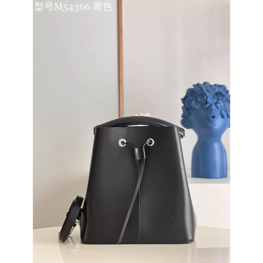 LOUIS VUITTON 20*20*13CM NEONOE BB BUCKET BAG, SPLASHED EPI LEATHER