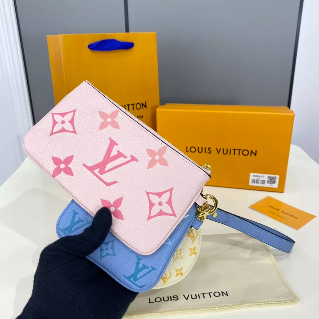 LOUIS VUITTON 19.5 X 11.5 X 3.0 CM TRIO POUCH