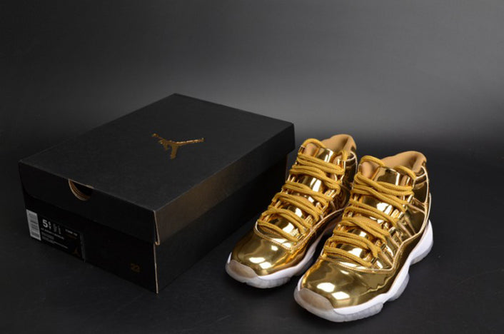 AIR JORDAN 11 RETRO "P1NNACLE GOLD WOMENS"