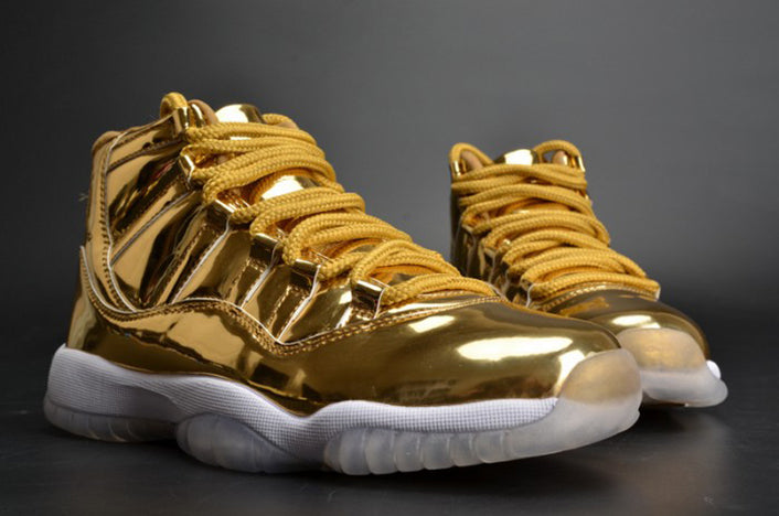 AIR JORDAN 11 RETRO "P1NNACLE GOLD WOMENS"