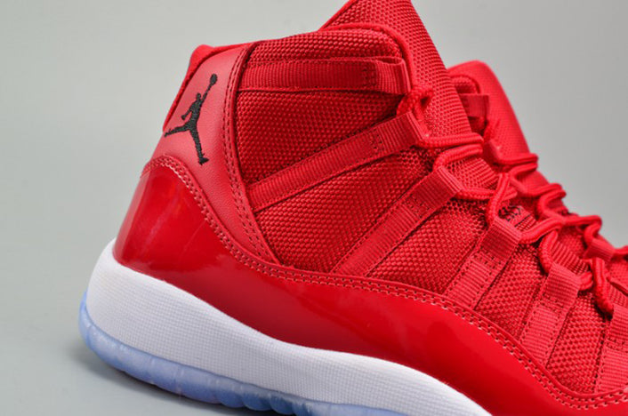 AIR JORDAN 11 RETRO BG (GS) "WIN LIKE 96" RED WOMENS