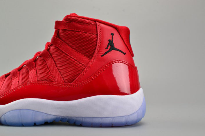 AIR JORDAN 11 RETRO BG (GS) "WIN LIKE 96" RED WOMENS