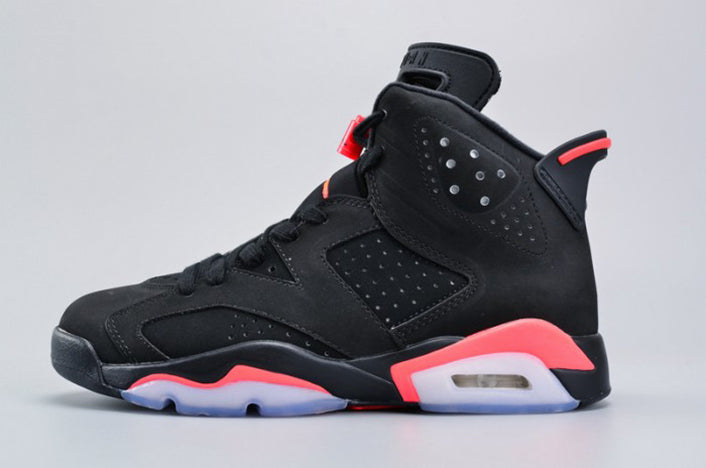 AIR JORDAN 6 RETRO "INFRARED 2014" BLACK MENS