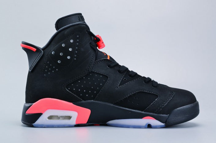 AIR JORDAN 6 RETRO "INFRARED 2014" BLACK MENS