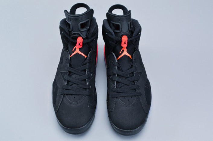 AIR JORDAN 6 RETRO "INFRARED 2014" BLACK MENS