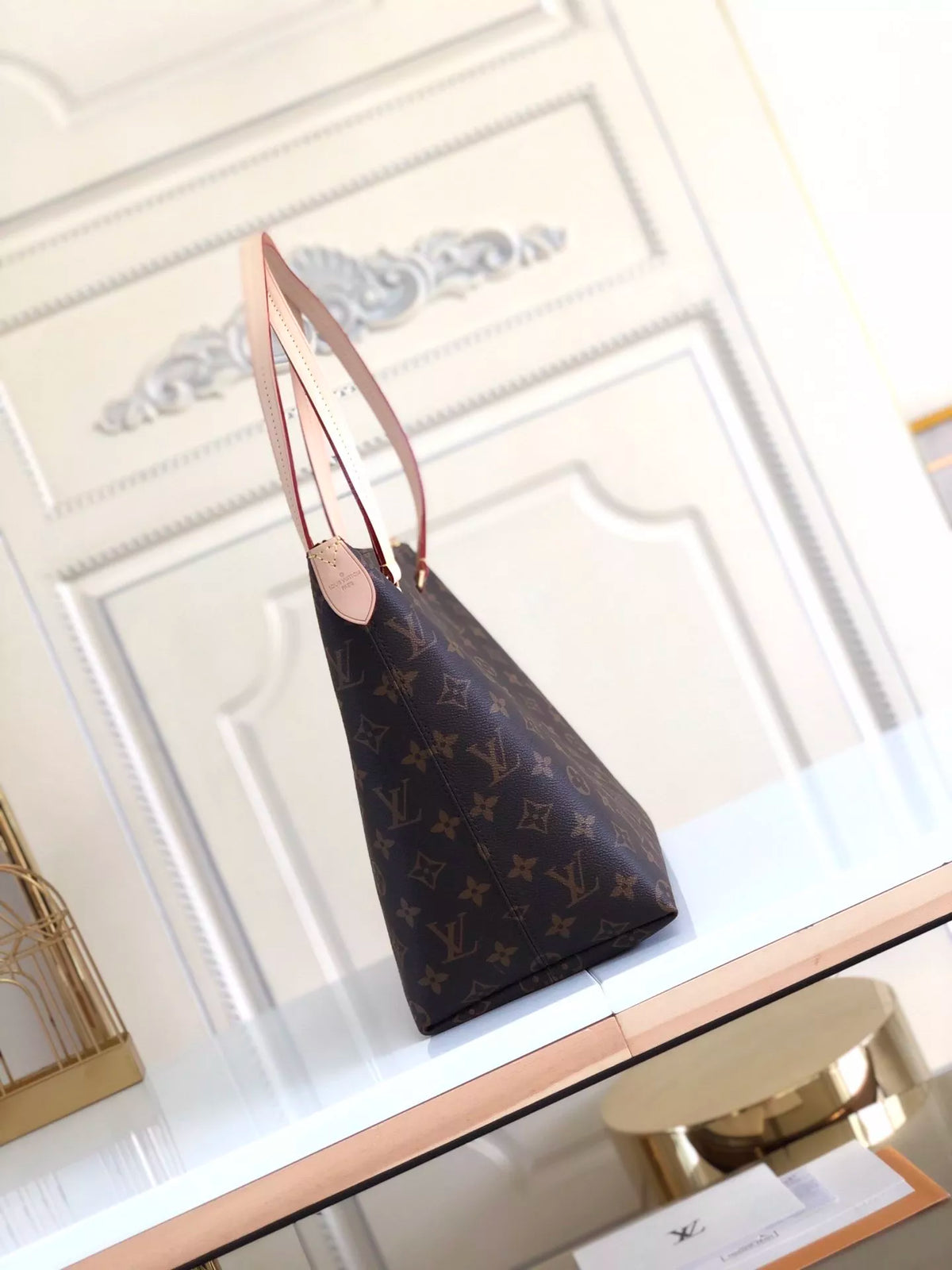 LOUIS VUITTON 42*27*17CM IENA MM HANDBAG