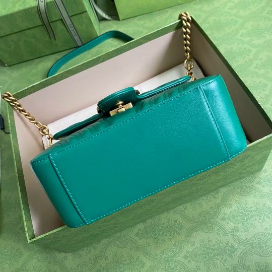 LOUIS VUITTON 27*19*10.5CM 547260 21*15*8CM 443497 26*15*7CM 446744 22*13*6CM 476433 16.5*10*5CM MARMONT SERIES GREEN IMPORTED ORIGINAL