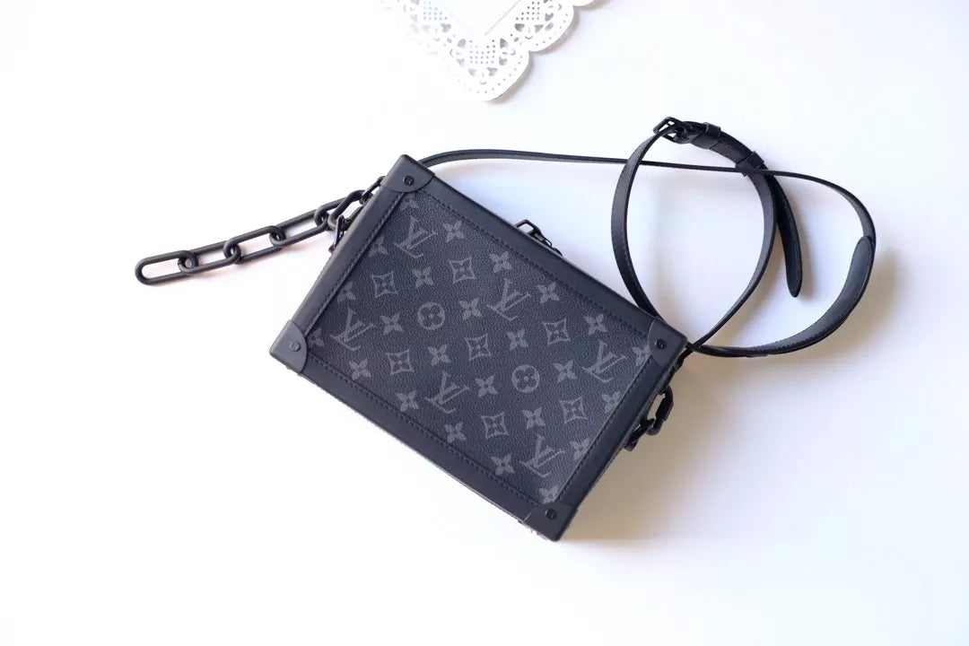 LOUIS VUITTON 25*18*10CM BLACK FLOWER LARGE BOX