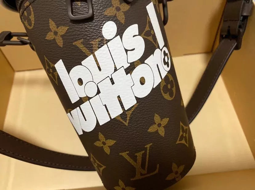 LOUIS VUITTON 19 X 14 X 9CM EVERYDAY LV CAPSULE SERIES, COFFEE CUP HANDBAG