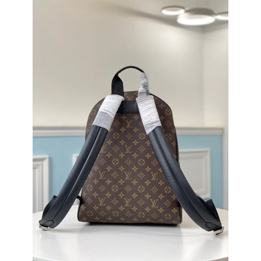 LOUIS VUITTON 32*40*13CM JOSH BACKPACK, CANVAS + COWHIDE
