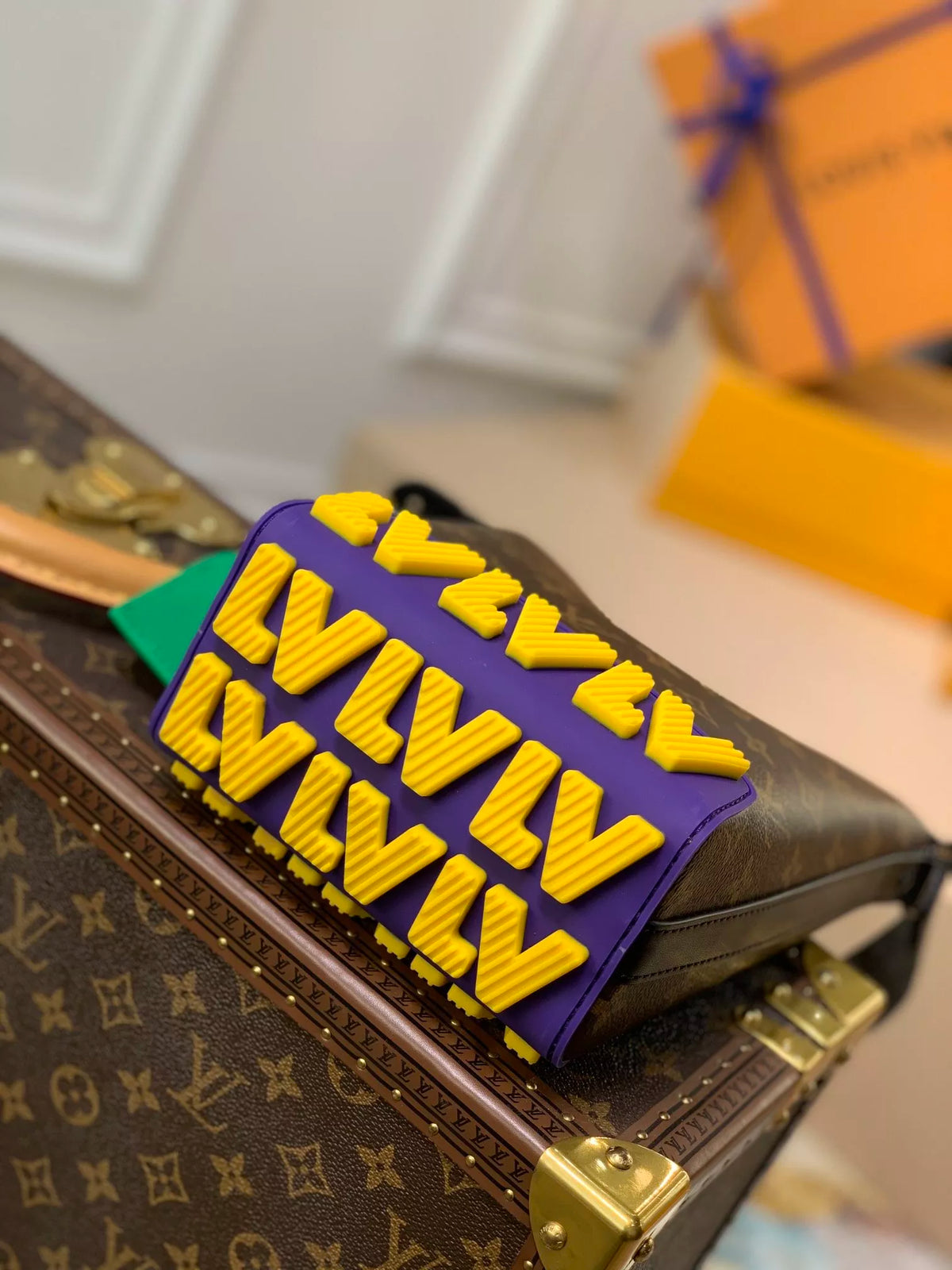 LOUIS VUITTON 16.5 X 24.0 X 10.0CM CRUISER POSTMAN BAG, MONOGRAM + MONOGRAM ECLIPSE CANVAS