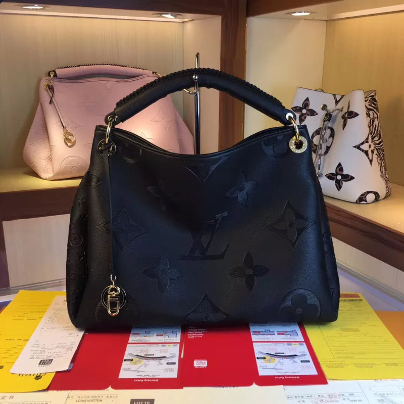 LOUIS VUITTON 46x32x24CM ARTSY MM MONOGRAM EMPREINTE 3A