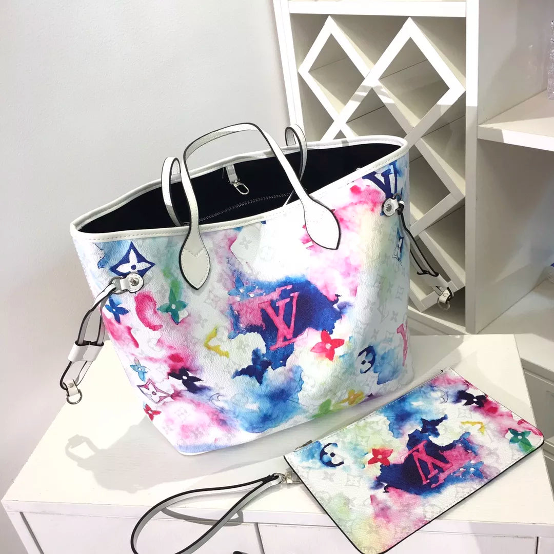 LOUIS VUITTON NEVERFULL WILD AT HEART 31.0 X 28.0 X 14.0CM
