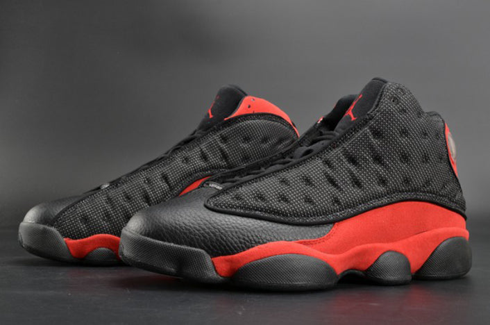 AIR JORDAN 13 RETRO “BRED” BLACK/ RED MENS
