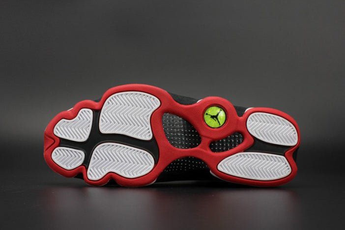 AIR JORDAN 13 “HE GOT GAME” WHITE/BLACK-TRUE RED MENS