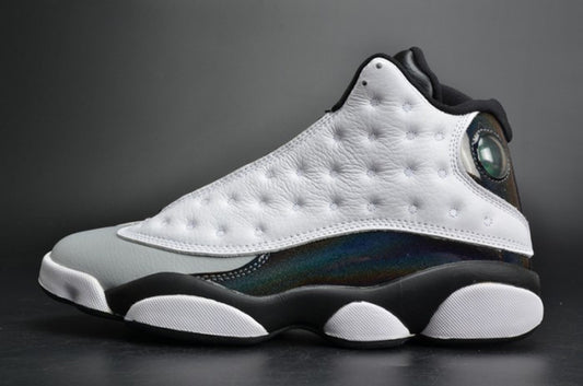 AIR JORDAN 13 RETRO “BARONS HOLOGRAM” WHITE/GREY MENS
