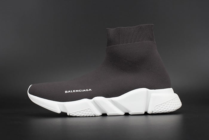 BALENCIAGA STRETCH MESH HIGH TOP SNEAKER GREY