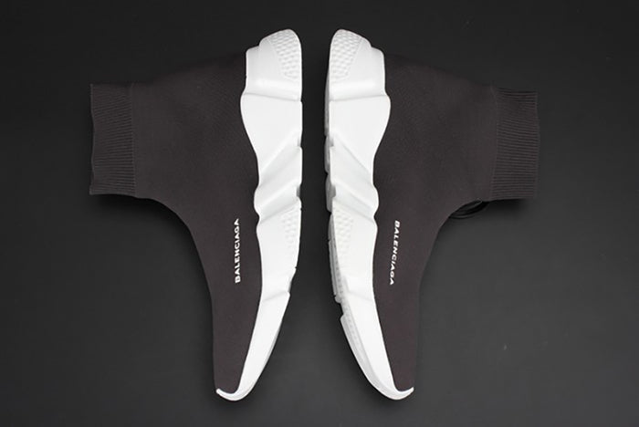 BALENCIAGA STRETCH MESH HIGH TOP SNEAKER GREY