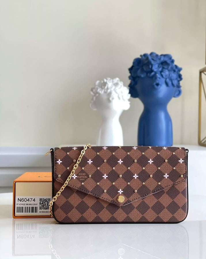 LOUIS VUITTON 21X11X2CM FELICIE POCHETTE