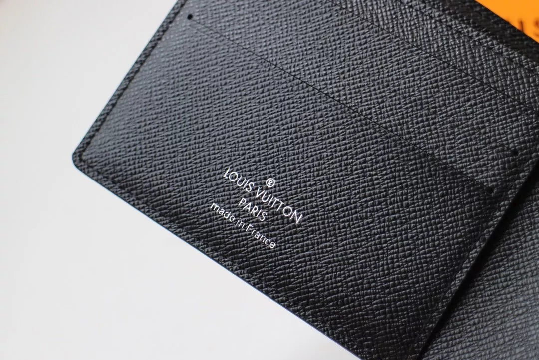 LOUIS VUITTON 11.5 x 9.0 x 1.5 CM VIRGIL ABLOH BAG GIANT DAMIER EBENE WALLET