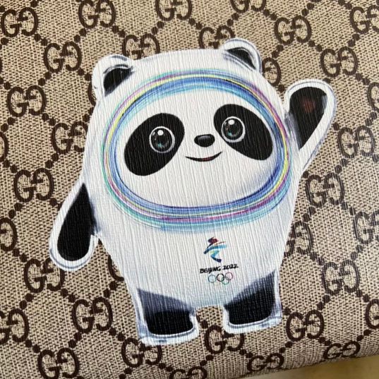 LOUIS VUITTON 21*20*10CM SNOWY CARTOON DESIGN SHOPPING BAG