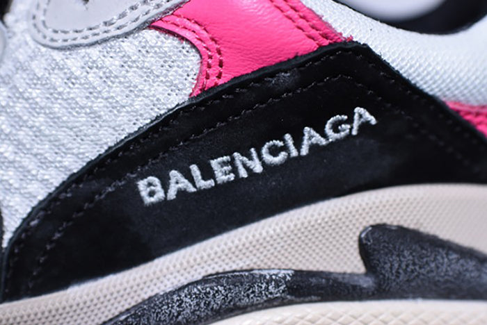 BALENCIAGA 17FW TRIPLE S BLACK PINK WOMEN SNEAKER