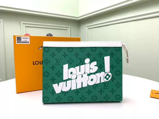 LOUIS VUITTON 27 X 21 X 6 CM POCHETTE VOYAGE MM MONOGRAM