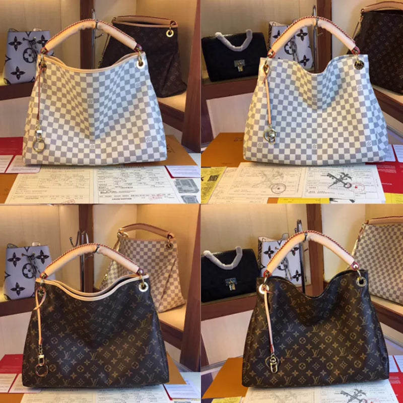 LOUIS VUITTON 46x32x24CM ARTSY MM MONOGRAM EMPREINTE 3A