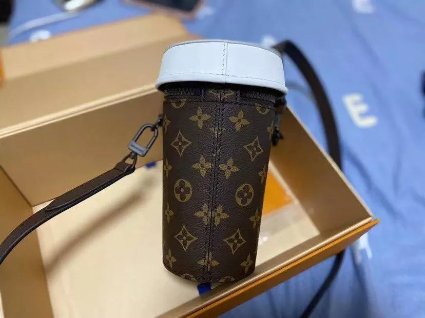 LOUIS VUITTON 19 X 14 X 9CM EVERYDAY LV CAPSULE SERIES, COFFEE CUP HANDBAG