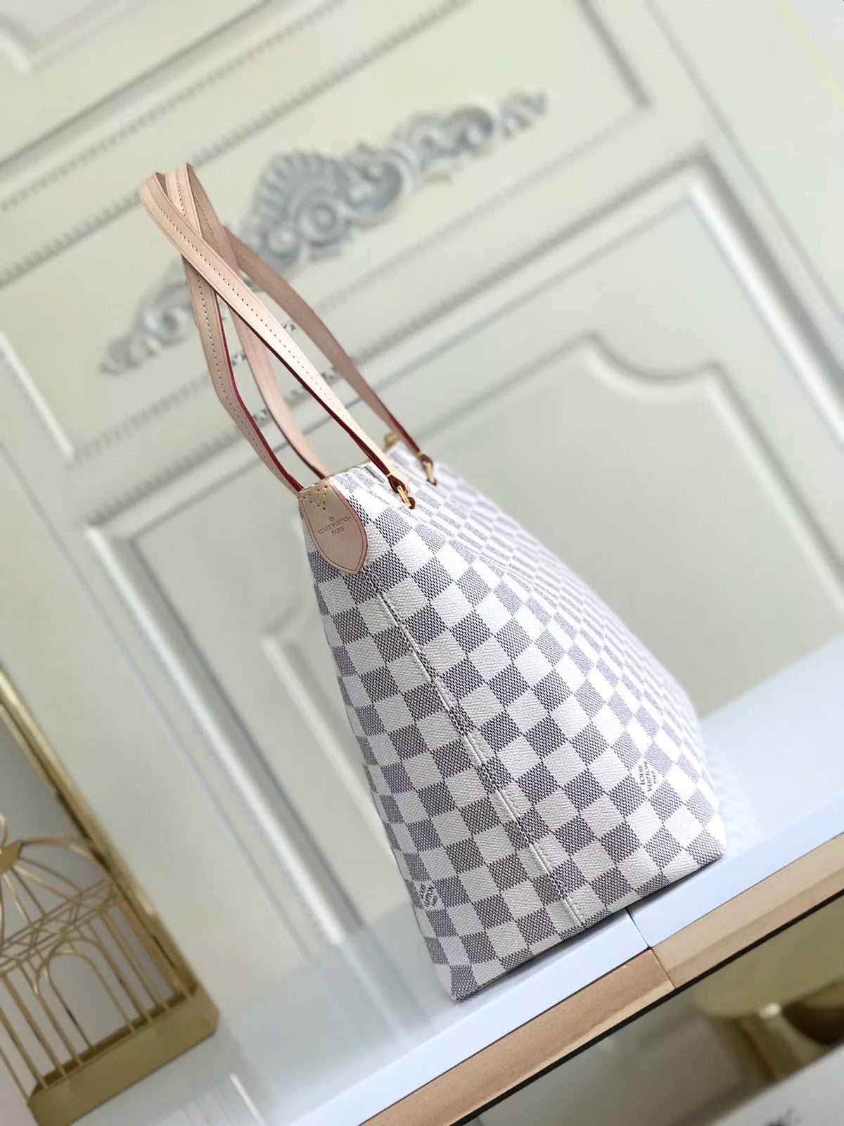 LOUIS VUITTON 42*27*17CM IENA MM HANDBAG