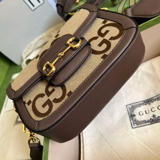 LOUIS VUITTON  20.5*14*5CM ARIA FASHION ARIA SERIES, ORIGINAL LEATHER SADDLE BAG, BROWN / CANVAS