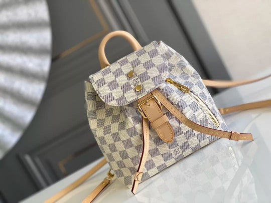 LOUIS VUITTON SPERONE BB DAMIER AZUR