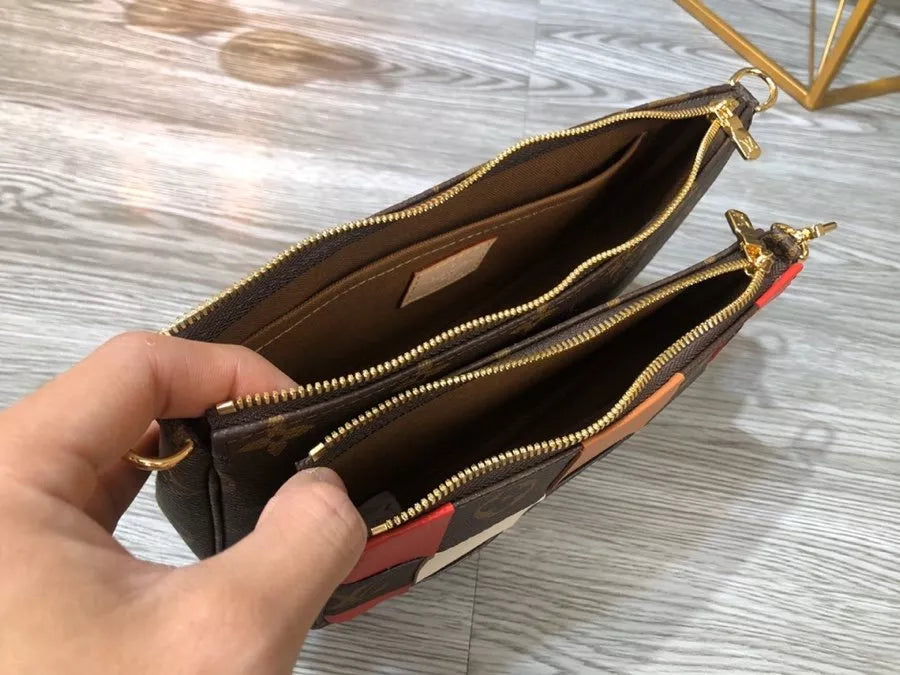 LOUIS VUITTON PACKET 14*9CM BIG BAG 24*16CM FAVORITE