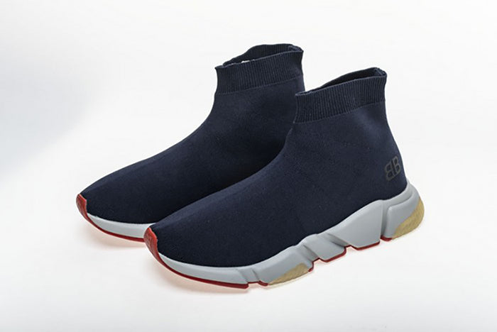 BALENCIAGA SPEED TRAINER NAVY