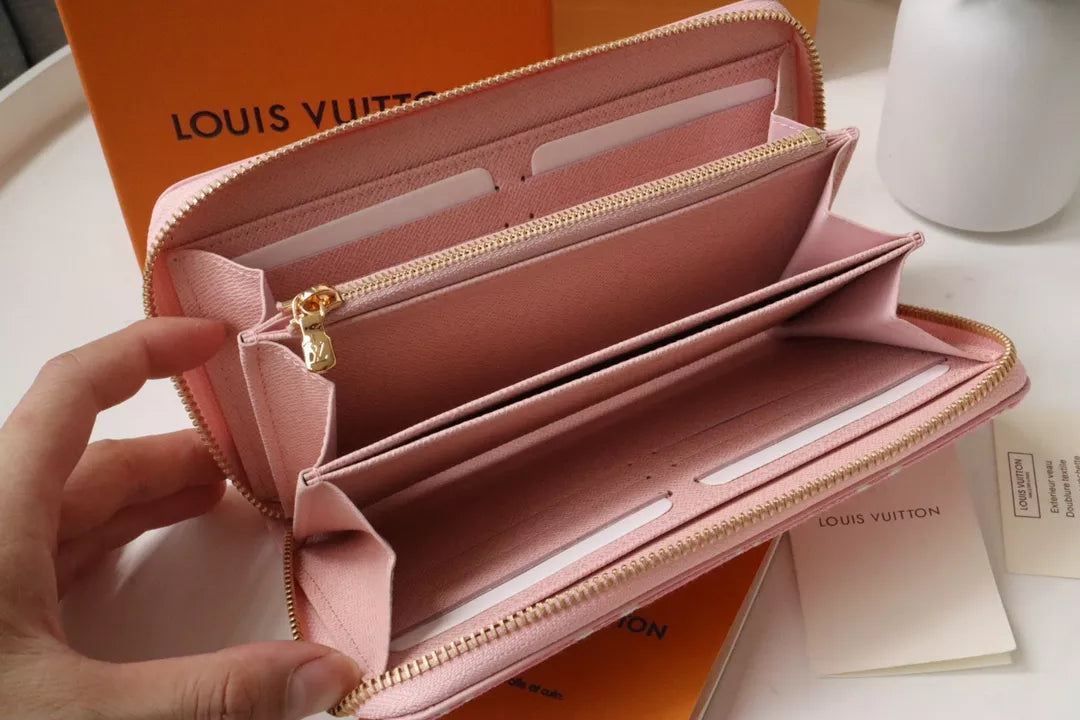 LOUIS VUITTON ZIPPY COIN PURSE & SARAH WALLET