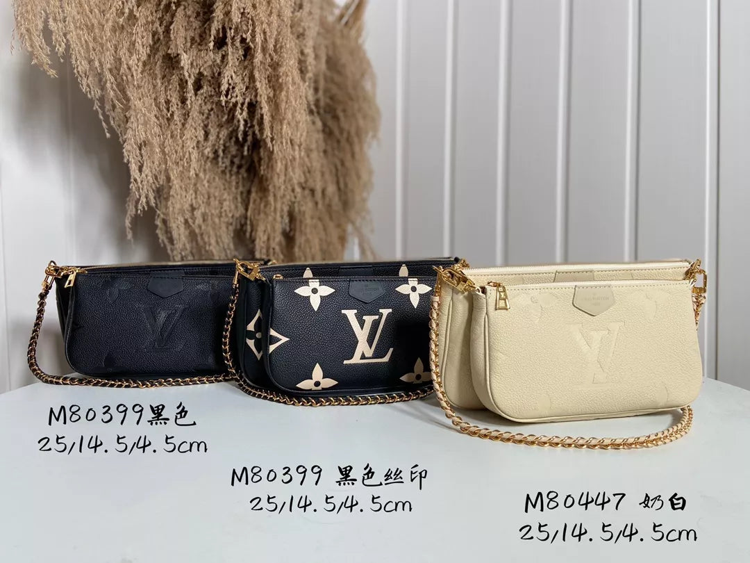 LOUIS VUITTON 23.5×13×4.5CM /18.5×11×4.5CM MULTI POCHETTE ACCESSOIRES